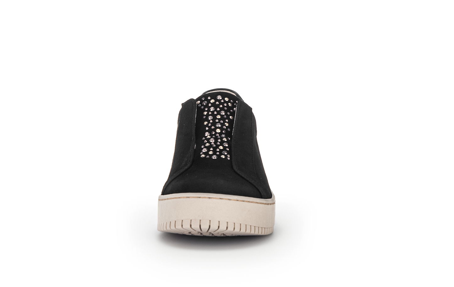 Gabor 33.231.17 Black Slip On Diamonte Trainers