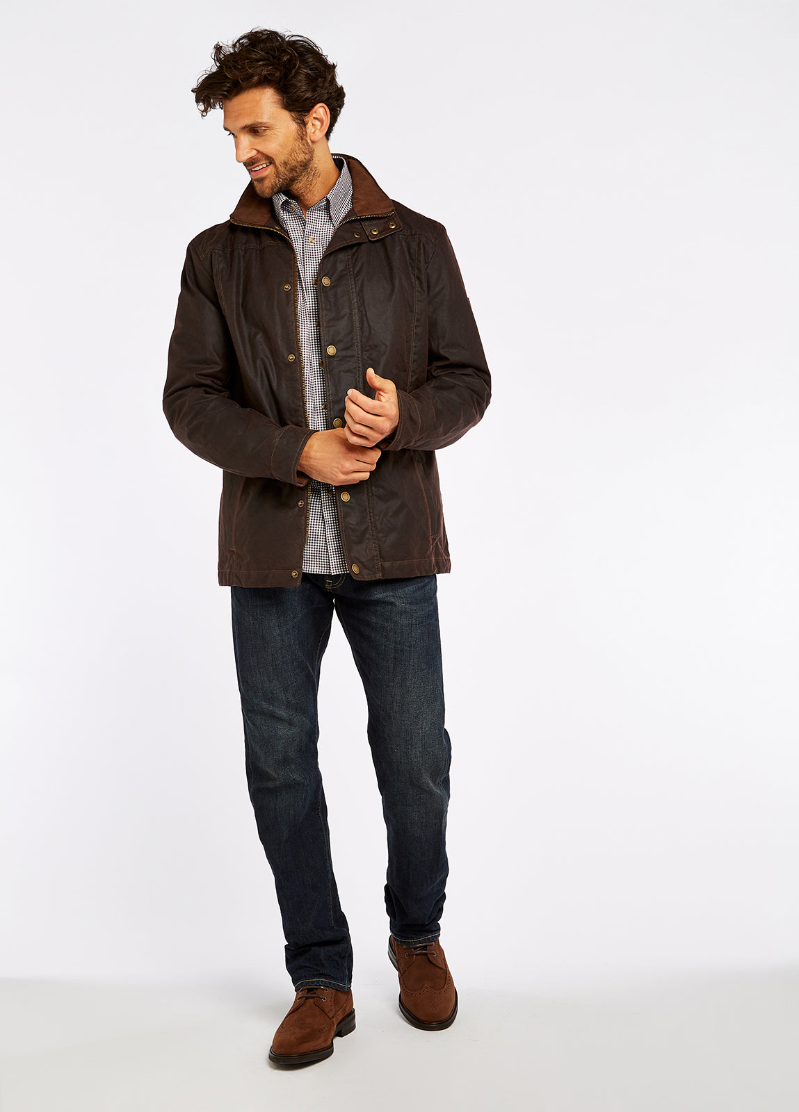 Dubarry 3472 50 Carrickfergus Java Waxed Jacket