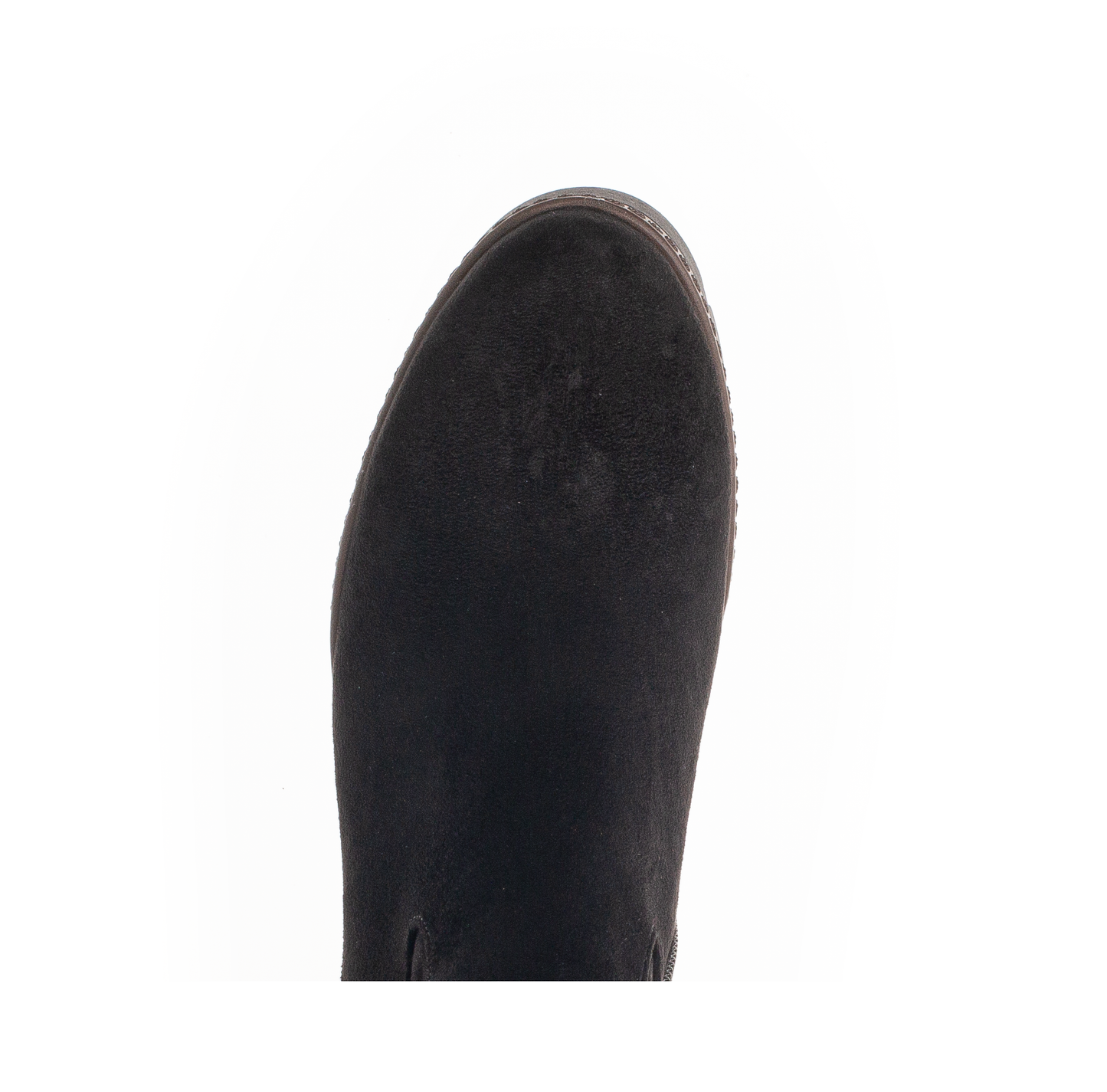 Gabor 34.789.47 Black Suede Wedge M-Stretch High Bootsm