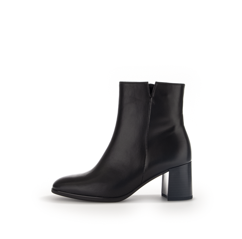 Gabor 35.530.27 Black Block Heel Ankle Boots