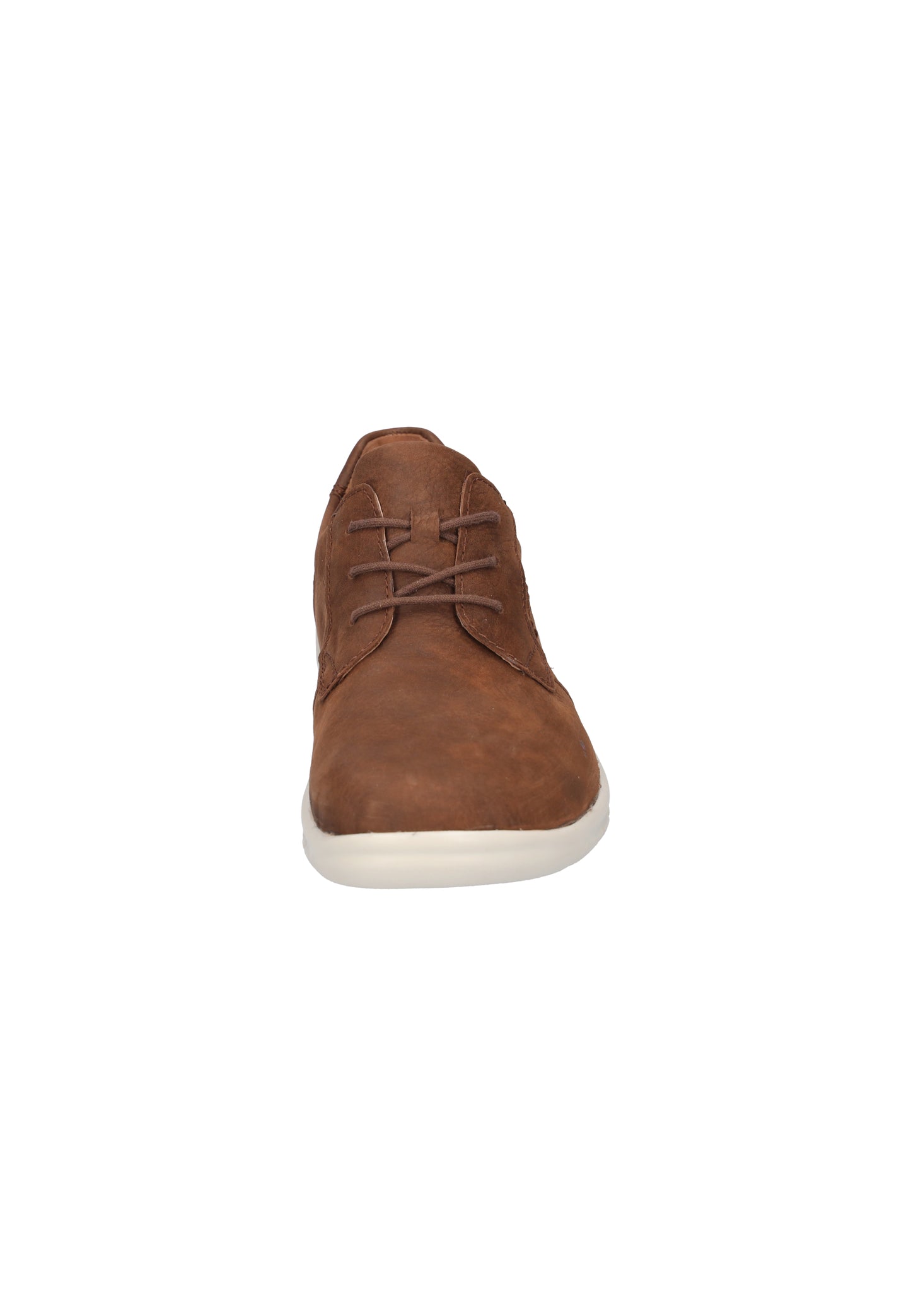 Waldlaufer 366002 185 127 Brown Nubuck Lace Shoes with Cream Sole
