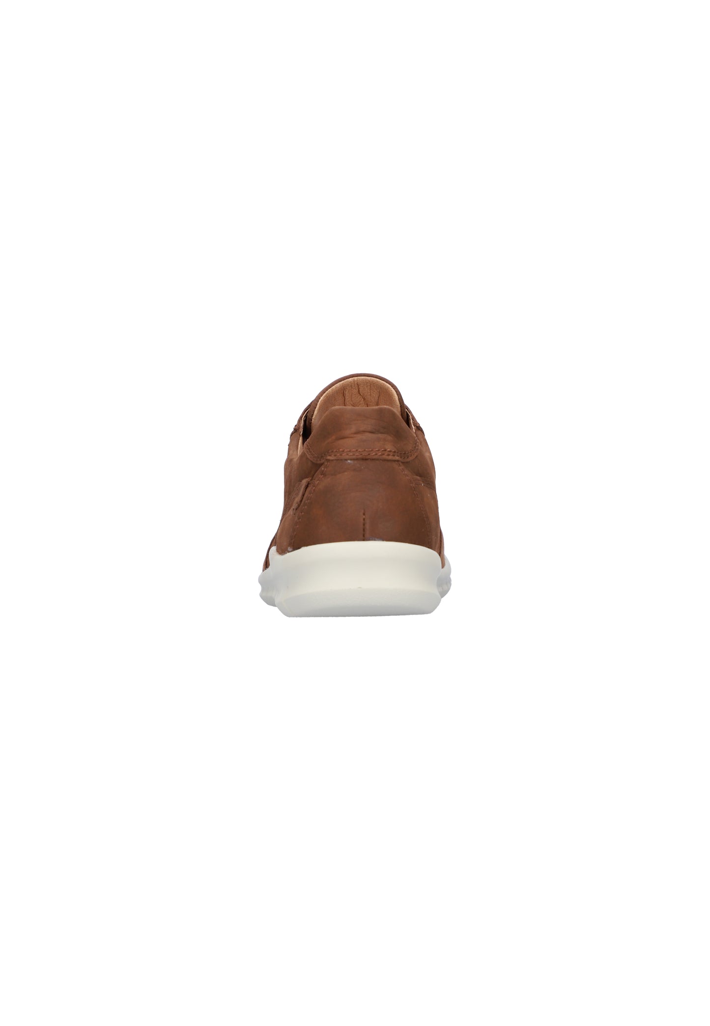 Waldlaufer 366002 185 127 Brown Nubuck Lace Shoes with Cream Sole