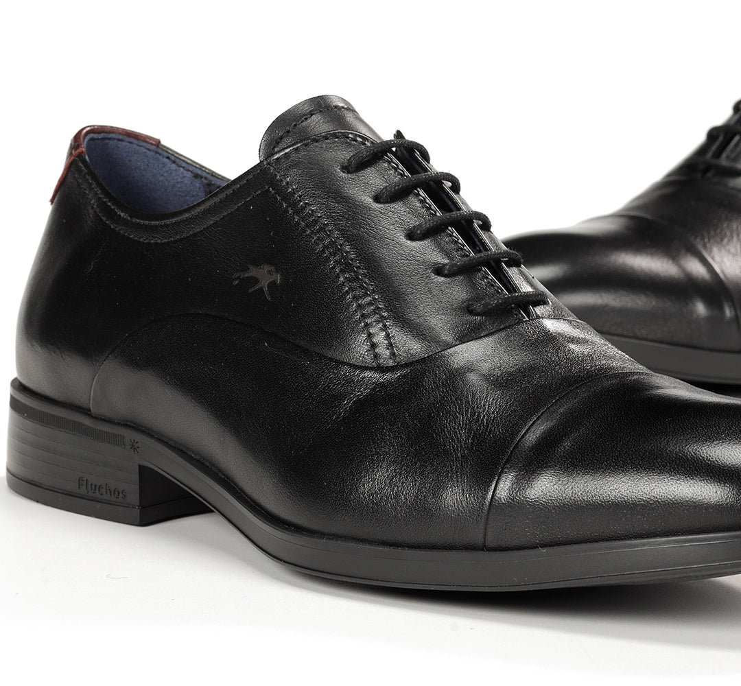 Fluchos F1837 Black Lace Shoes