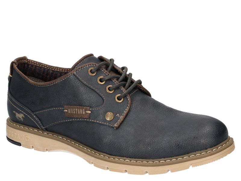 Mustang 4105-303-820 Navy Lace Shoes