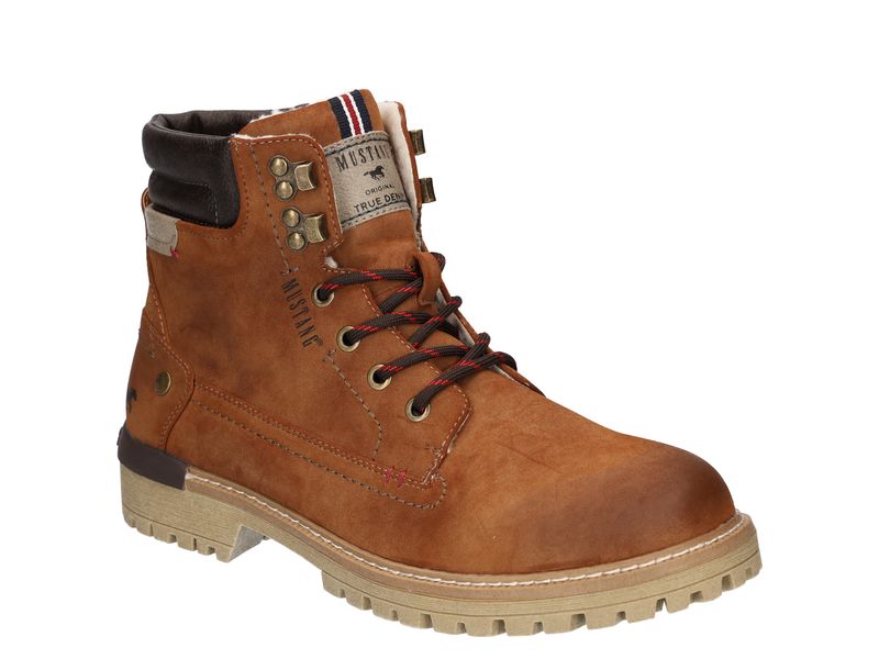 Mustang 4142-602-360 Medium Brown Lace Boots