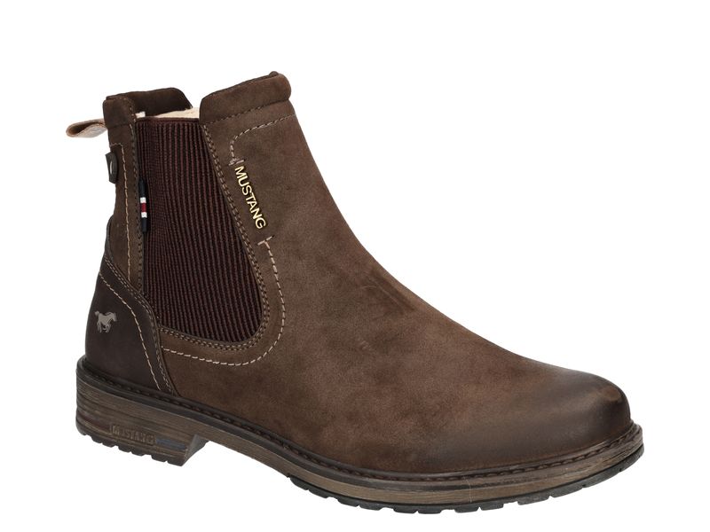 Mustang 4157-608-306 Coffee Brown Chelsea Boots