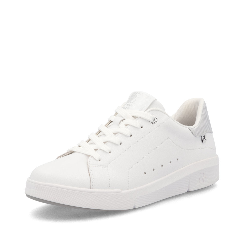 Rieker 41902-80 Soft White Trainers/Sneakers