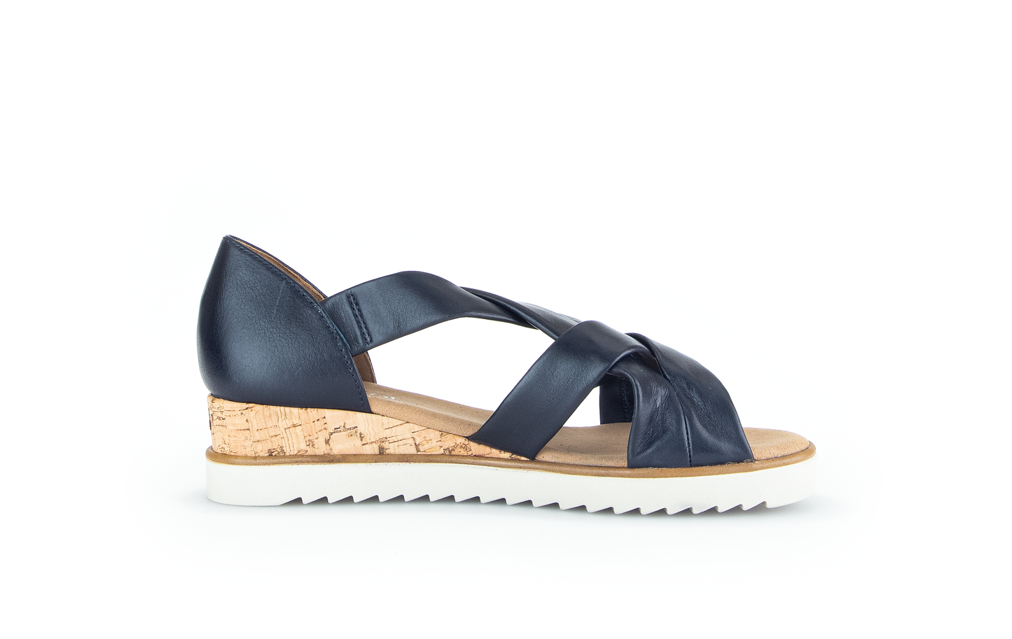 Gabor 42.782.56 Comfort Navy Closed Heel Sandals