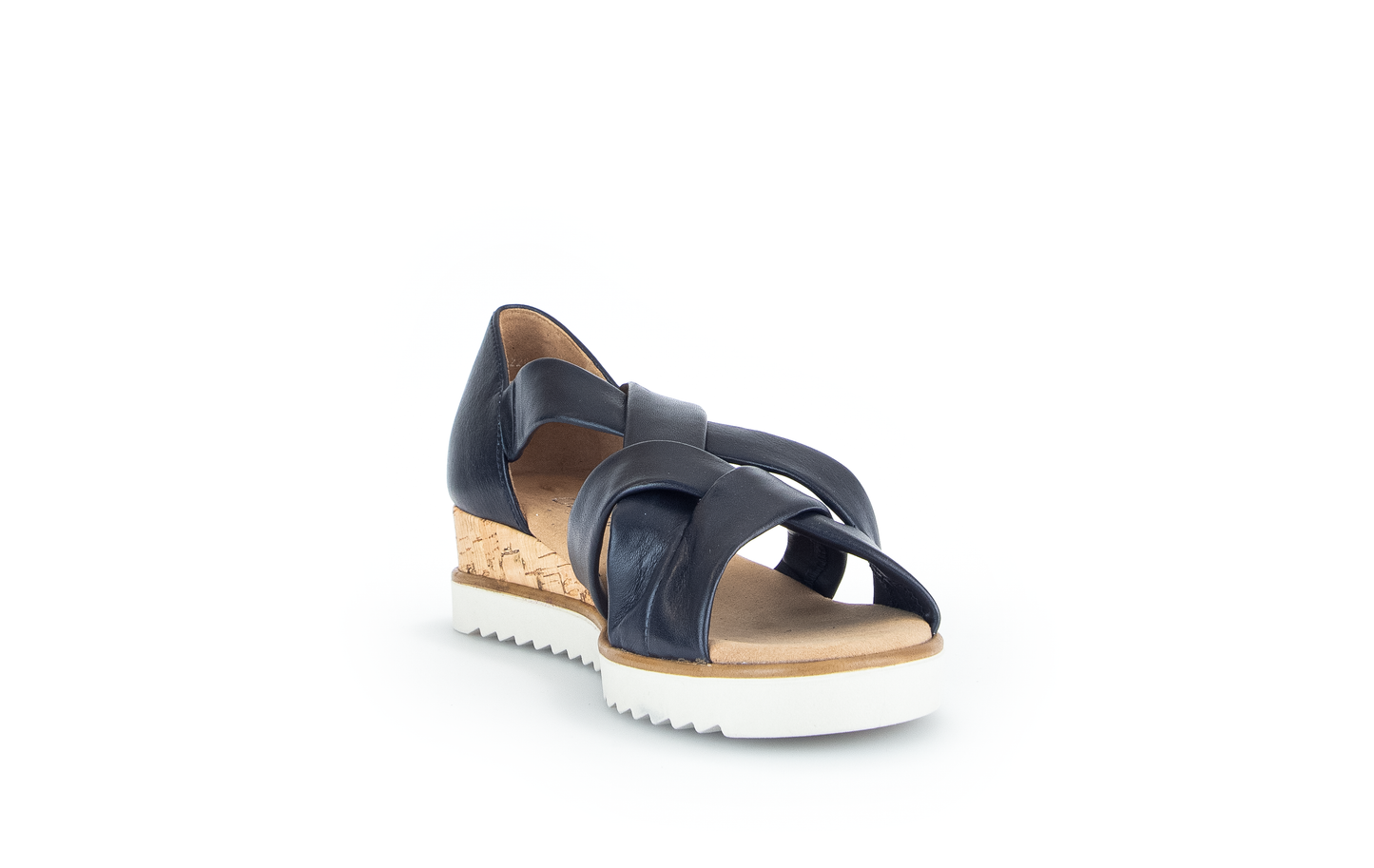 Gabor 42.782.56 Comfort Navy Closed Heel Sandals