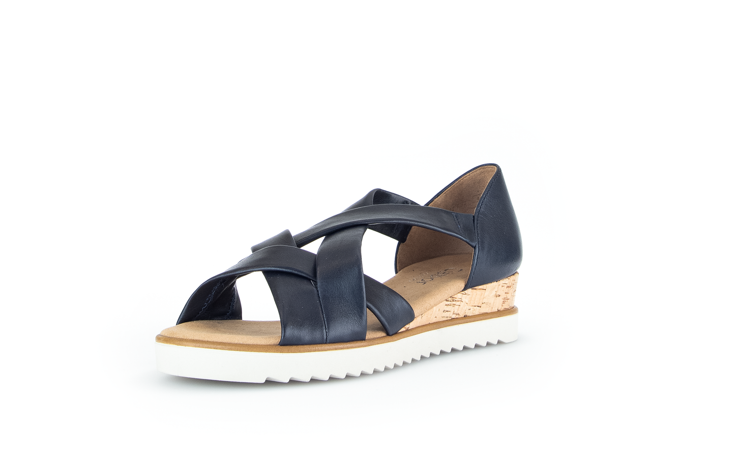 Gabor 42.782.56 Comfort Navy Closed Heel Sandals