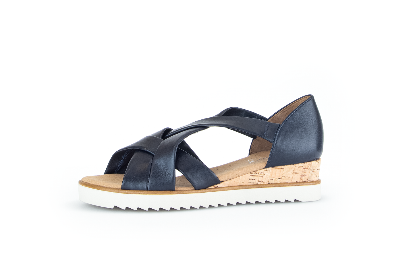 Gabor 42.782.56 Comfort Navy Closed Heel Sandals
