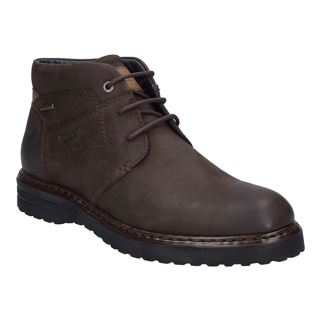Josef Seibel 42952 071 330 Erroll 52 Dark Brown Lace Boots
