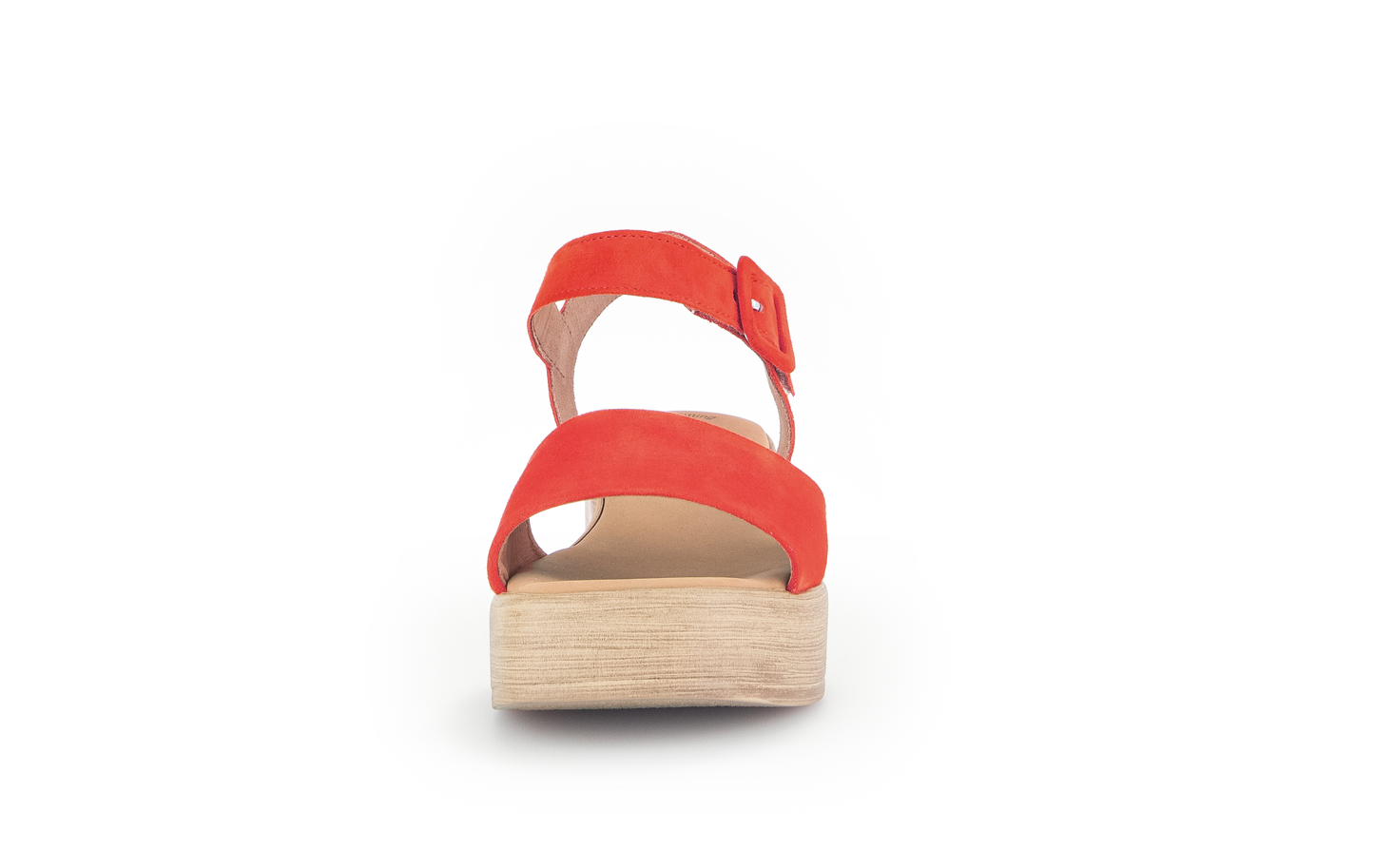 Gabor 44.531.13 Orange Wedge Slingback Sandals