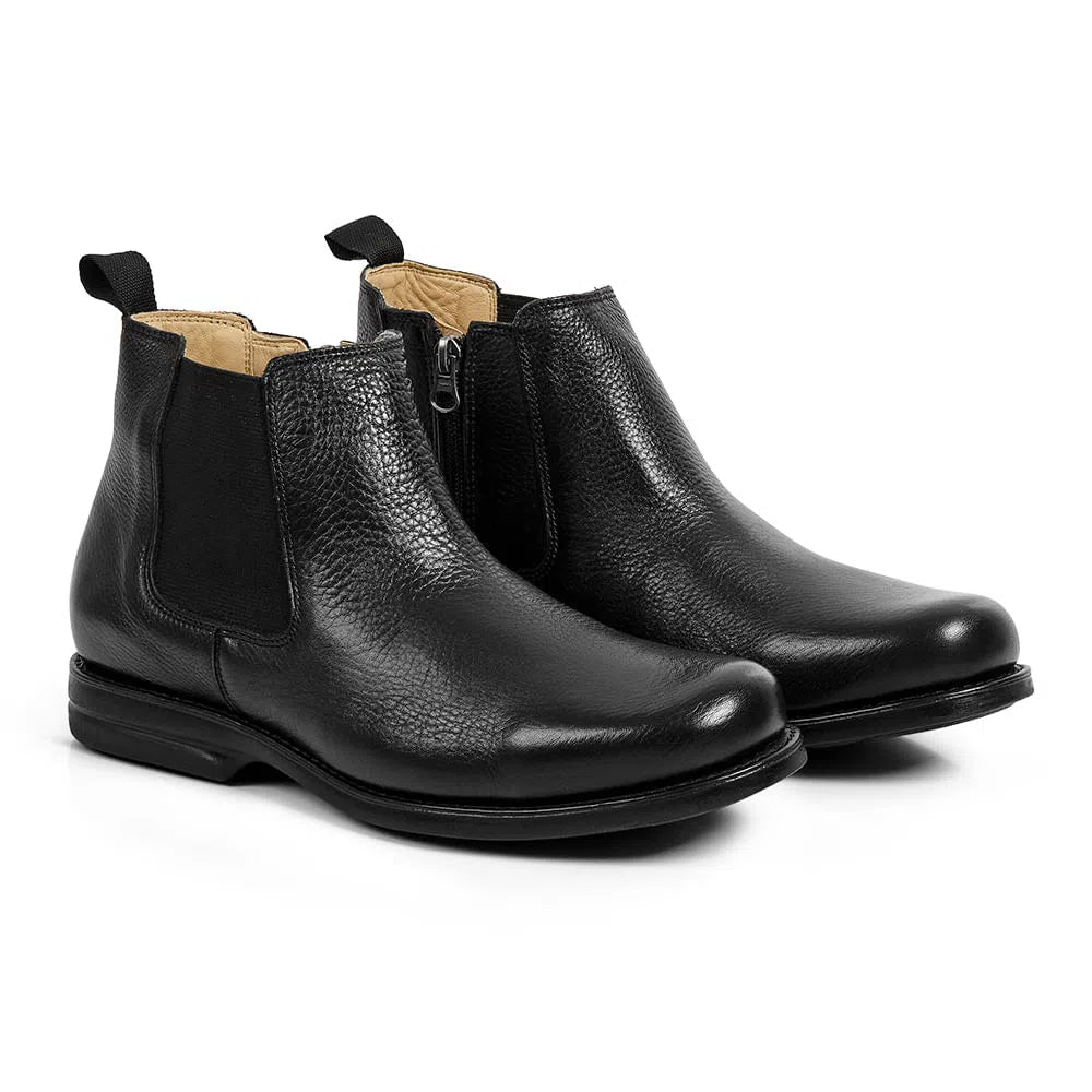 Anatomic & Co 454525 Estiva Black Floater Chelsea Boots