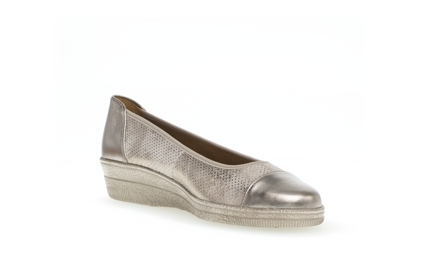 Gabor 46.042.62 Comfort Bronze Slip On Pumps
