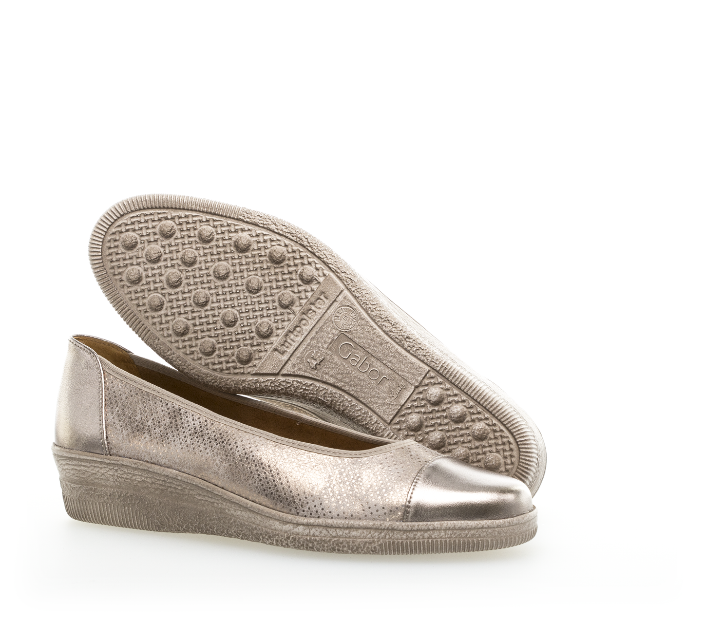 Gabor 46.042.62 Comfort Bronze Slip On Pumps