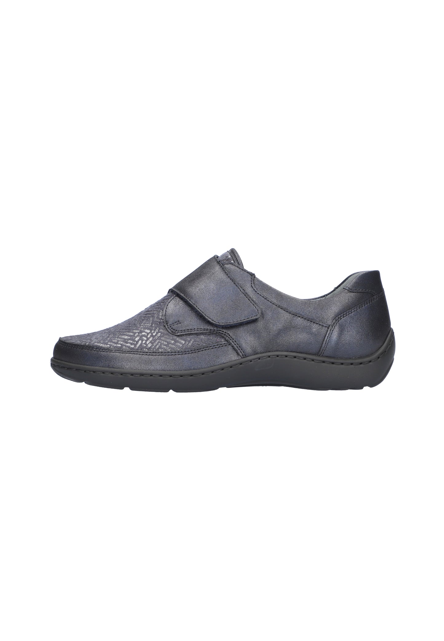 Waldlaufer 496H31 330 194 H Fit Henni Navy Sparkle Velcro Shoes