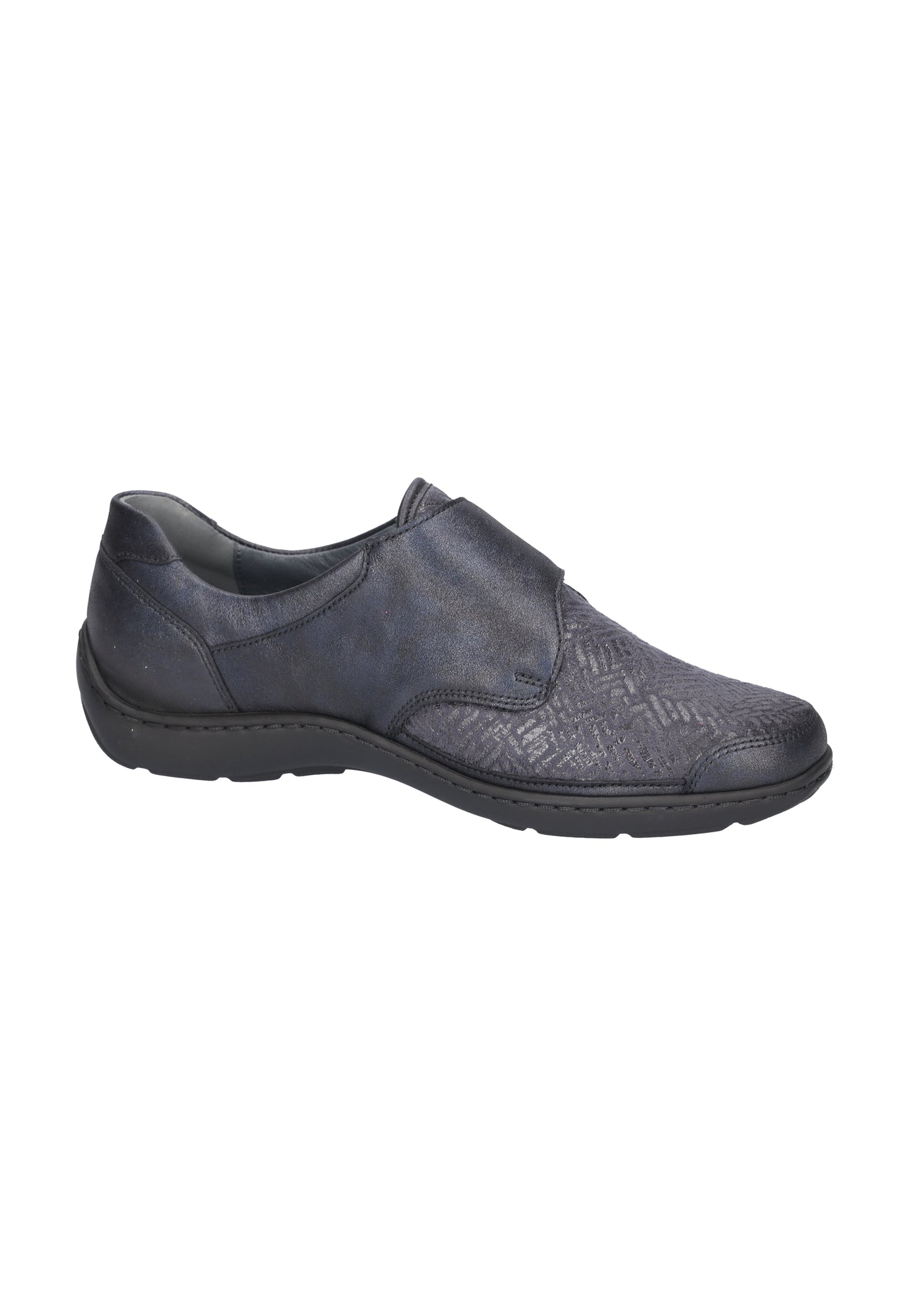 Waldlaufer 496H31 330 194 H Fit Henni Navy Sparkle Velcro Shoes