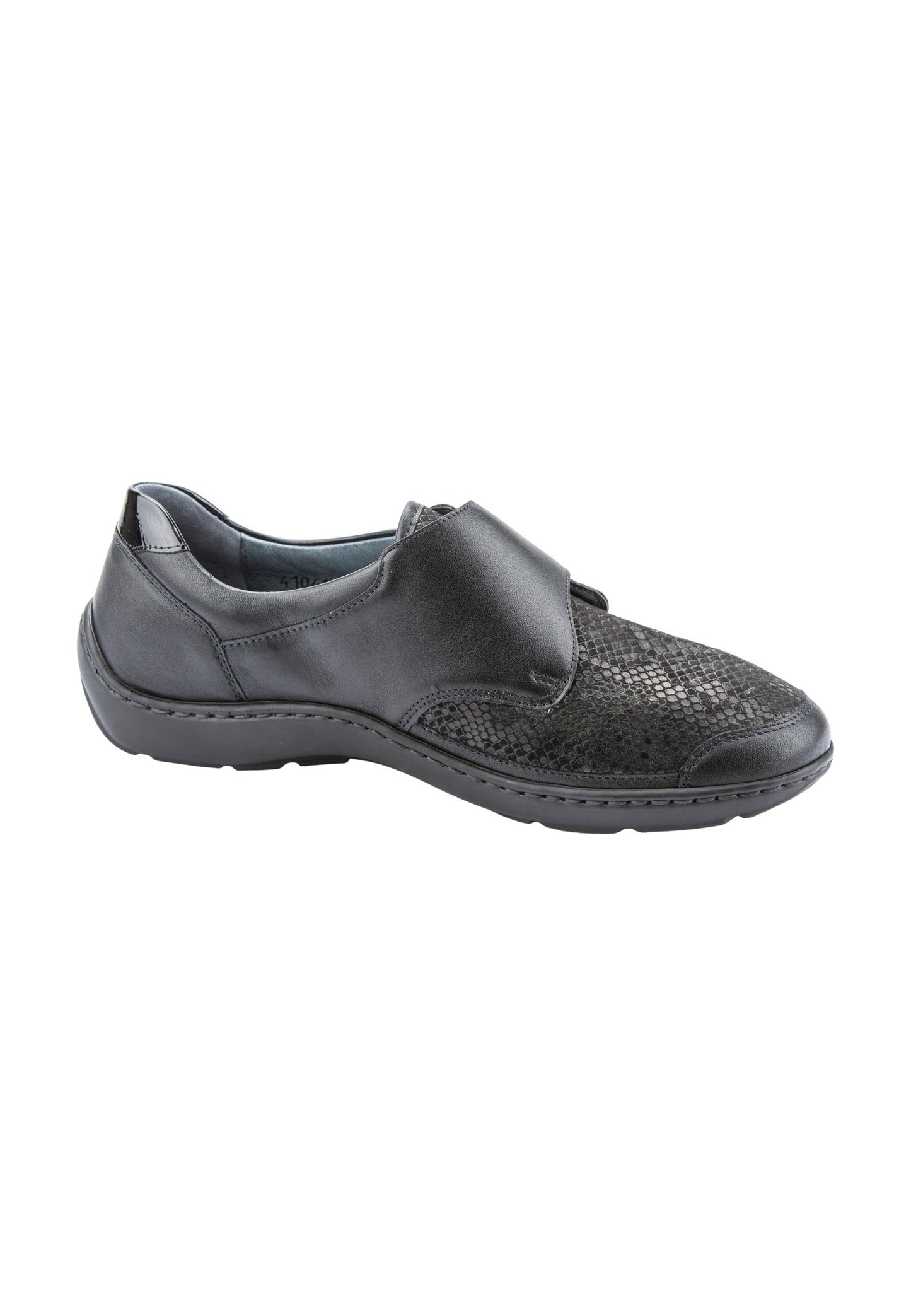 Waldlaufer 496H31 352 001 Henni Black Velcro Shoes