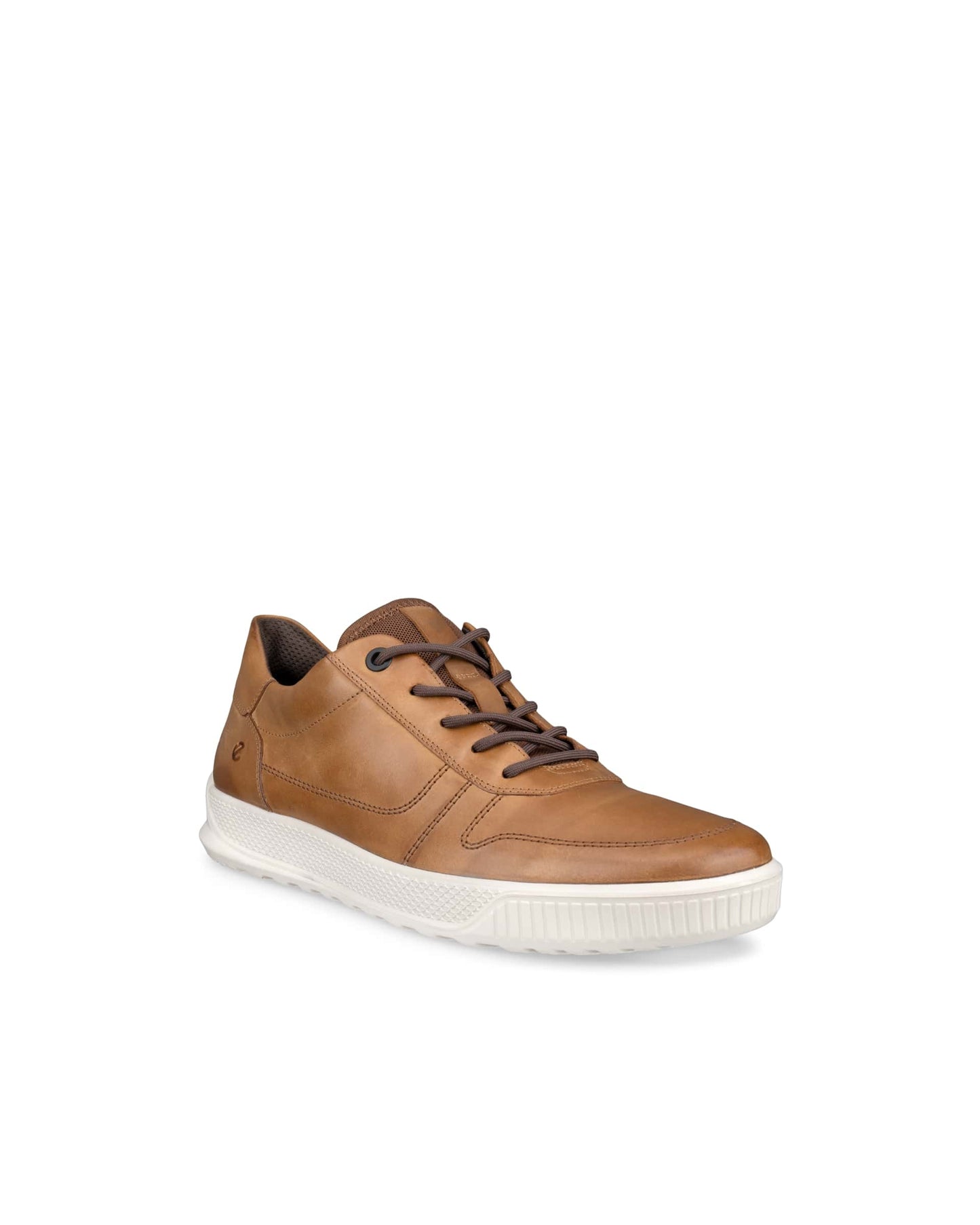 Ecco 501674 02034 Byway Camel Lace Fluidform Shoes with Beige Sole