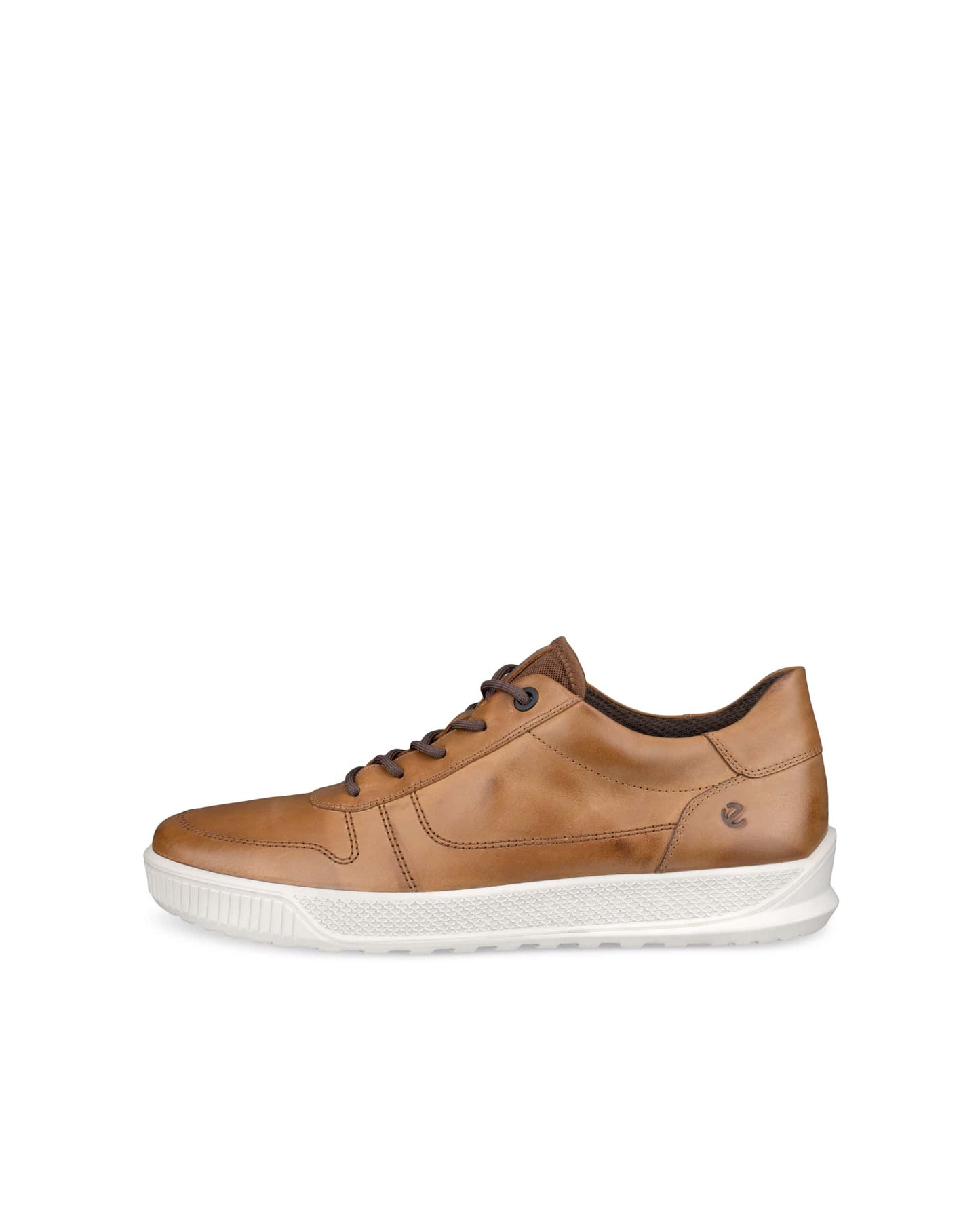 Ecco 501674 02034 Byway Camel Lace Fluidform Shoes with Beige Sole