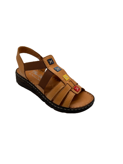 The Shoe Parlour by Phelans Shoes 502-55 Tan Sandals