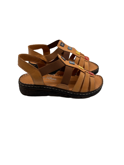The Shoe Parlour by Phelans Shoes 502-55 Tan Sandals