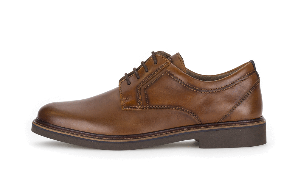 Gabor 5120.10.02 Cognac Burnish Cow Lace Shoes