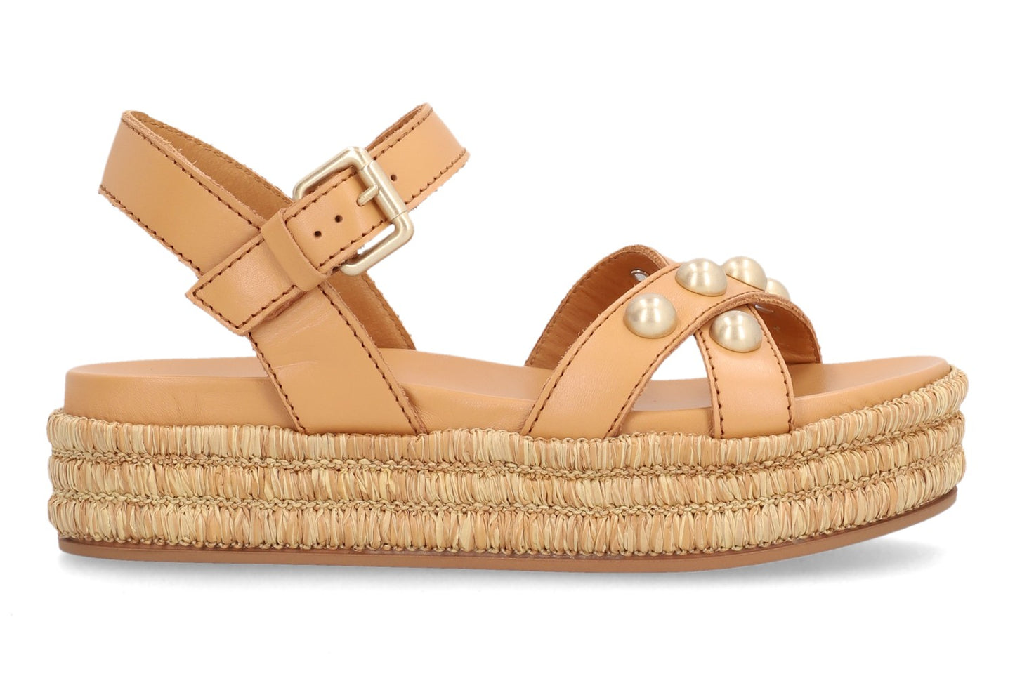 Alpe 5183 14 02 Camel Tan Slingback Sandals