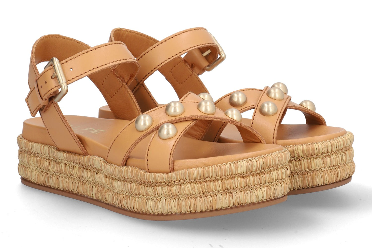 Alpe 5183 14 02 Camel Tan Slingback Sandals