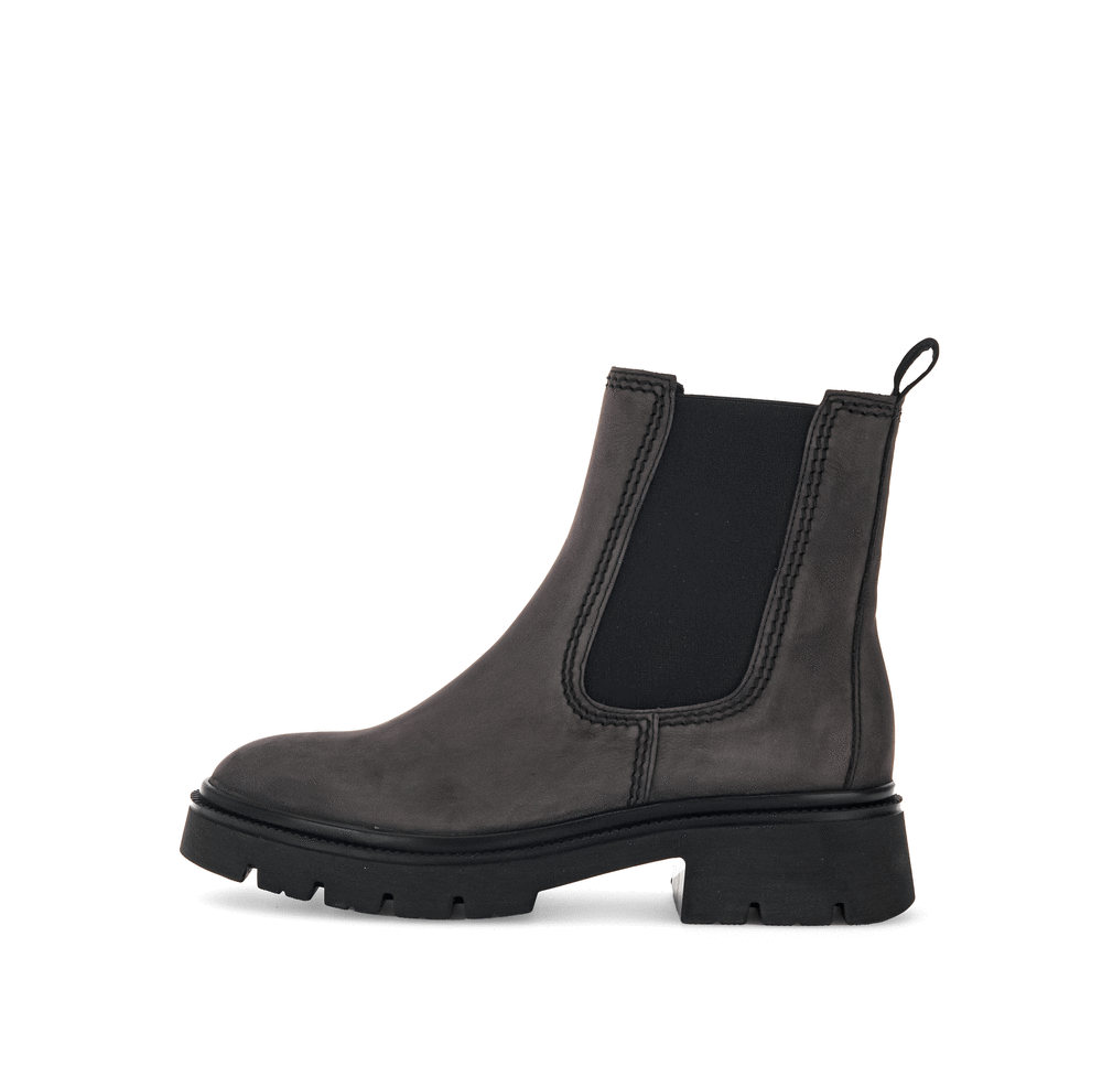Gabor 51.850.19 Dark Grey Chelsea Boots