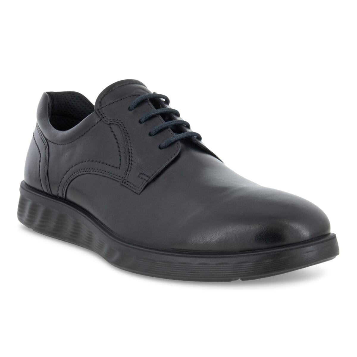 Ecco 520304 01001 S Lite Hybrid Black Lace Shoes