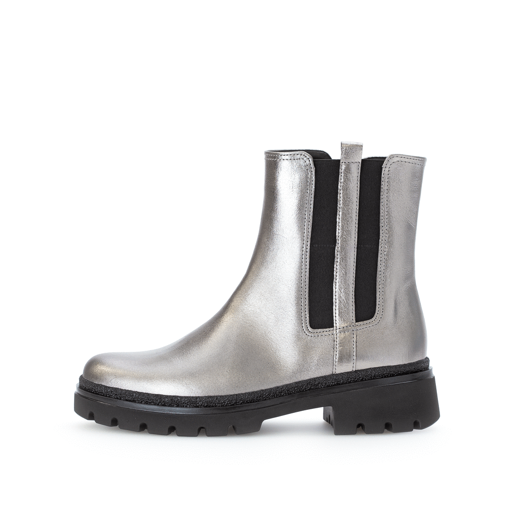Gabor 52.741.13 Comfort G Fit Silver Boots