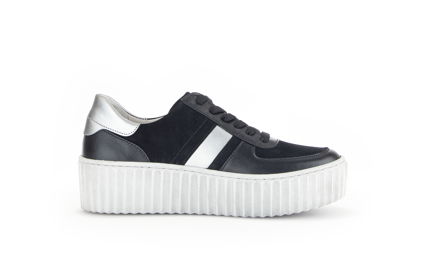 Gabor 53.203.27 Black & Grey Combi Trainers