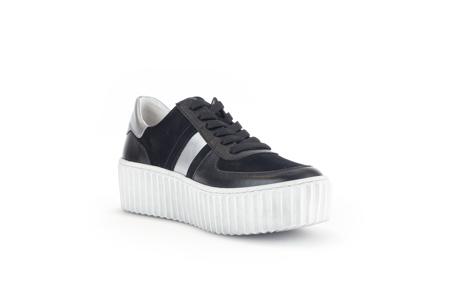 Gabor 53.203.27 Black & Grey Combi Trainers