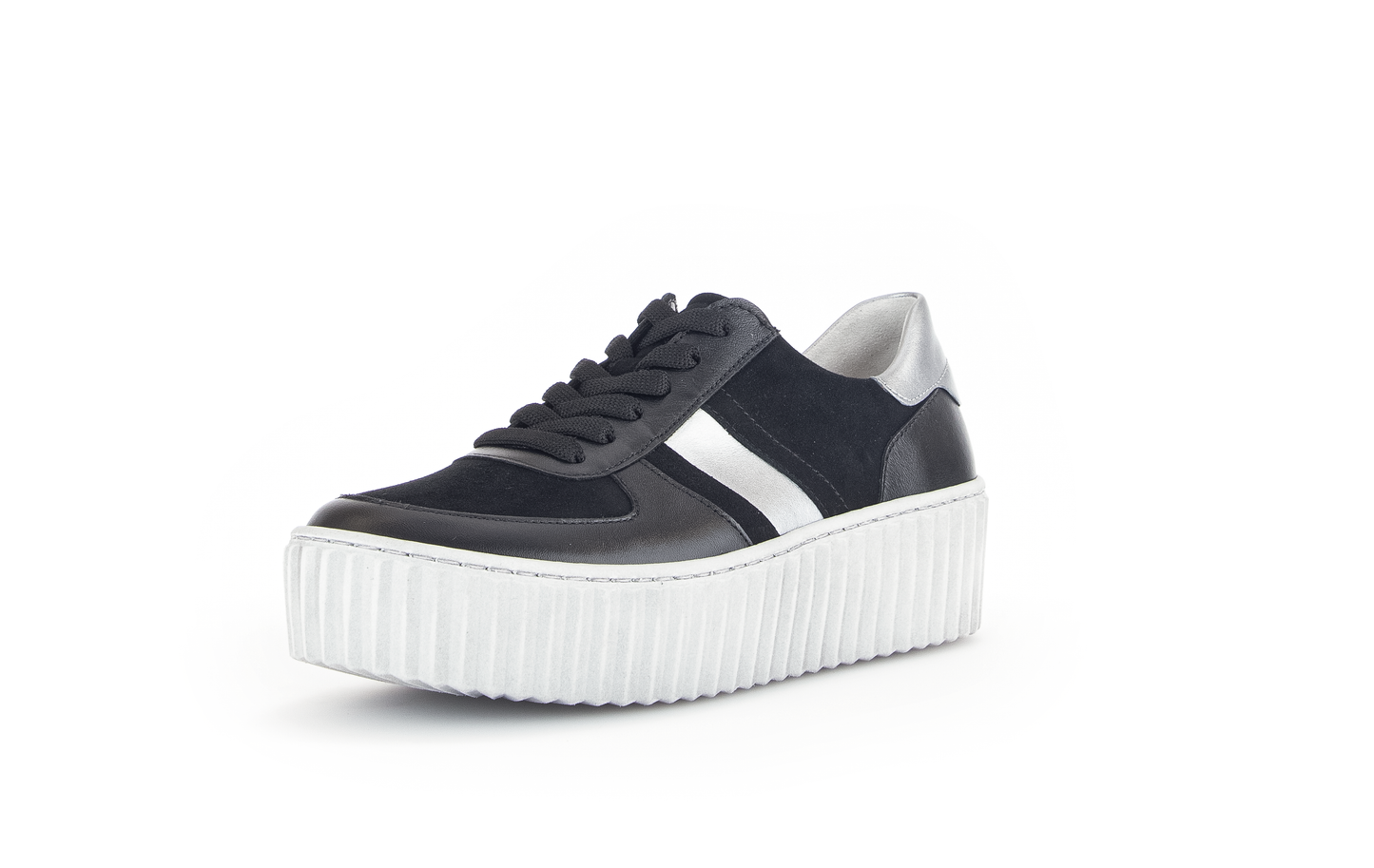 Gabor 53.203.27 Black & Grey Combi Trainers