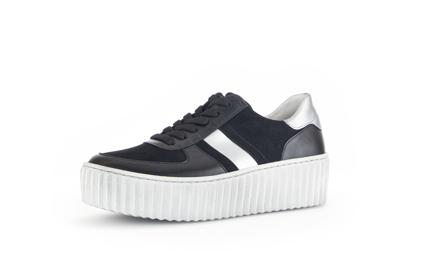 Gabor 53.203.27 Black & Grey Combi Trainers