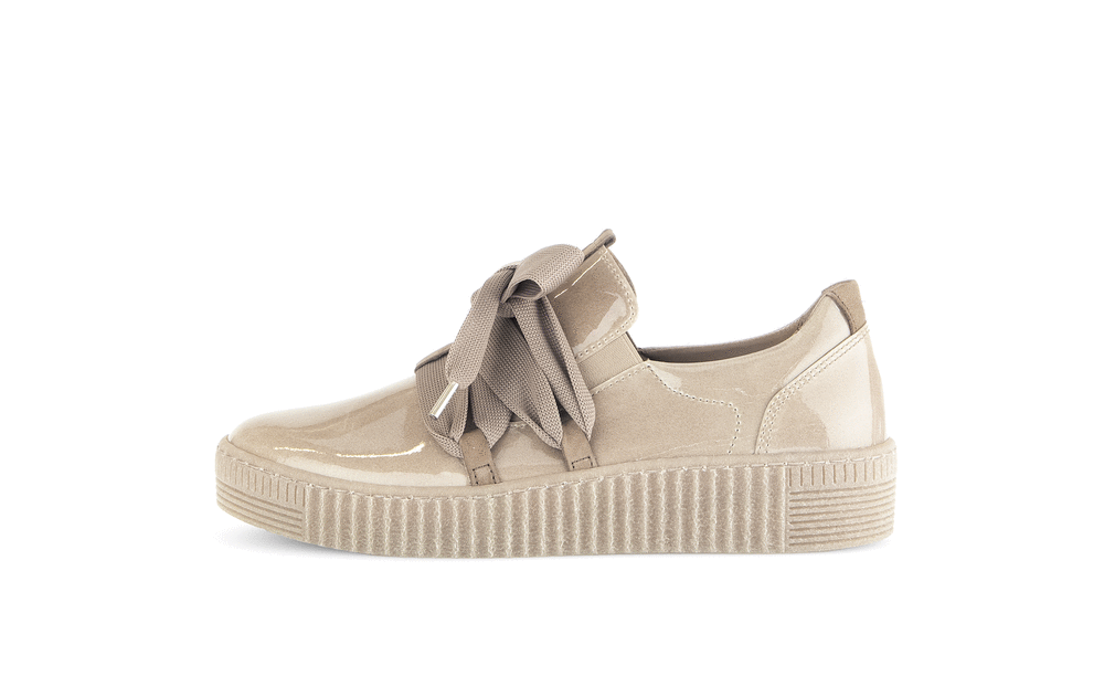 Gabor 53.333.92 Desert Patent Slip On Elastic Trainers