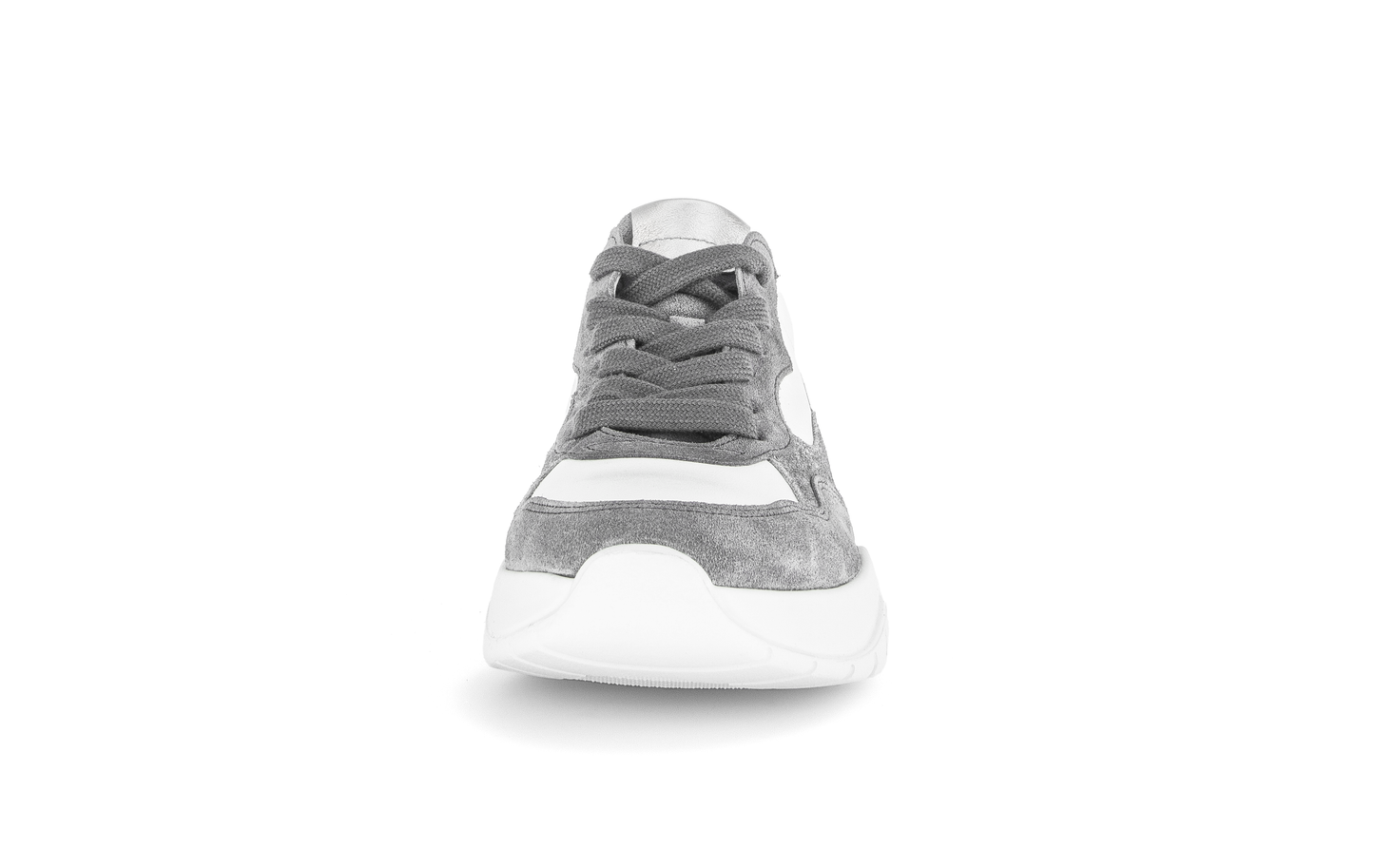 Gabor 53.451.10 Grey Steel, Silver & White Combi Trainers