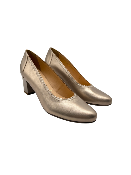 Bioeco by Arka 5527 2244 Beige Leather Heels