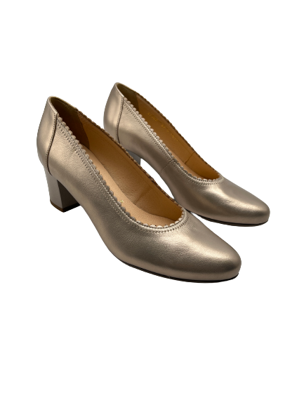 Bioeco by Arka 5527 2244 Beige Leather Heels