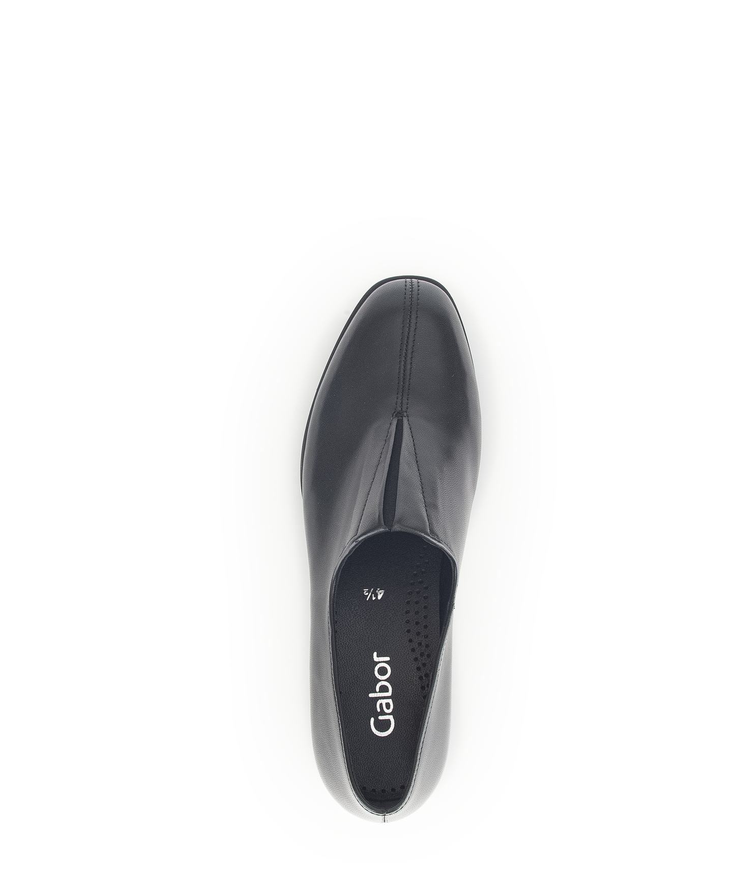 Gabor 55.282.27 Black Slip On Low Heel Shoes