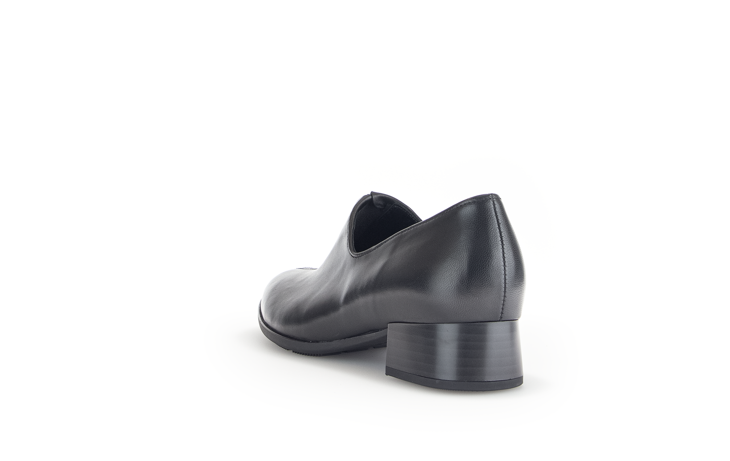 Gabor 55.282.27 Black Slip On Low Heel Shoes