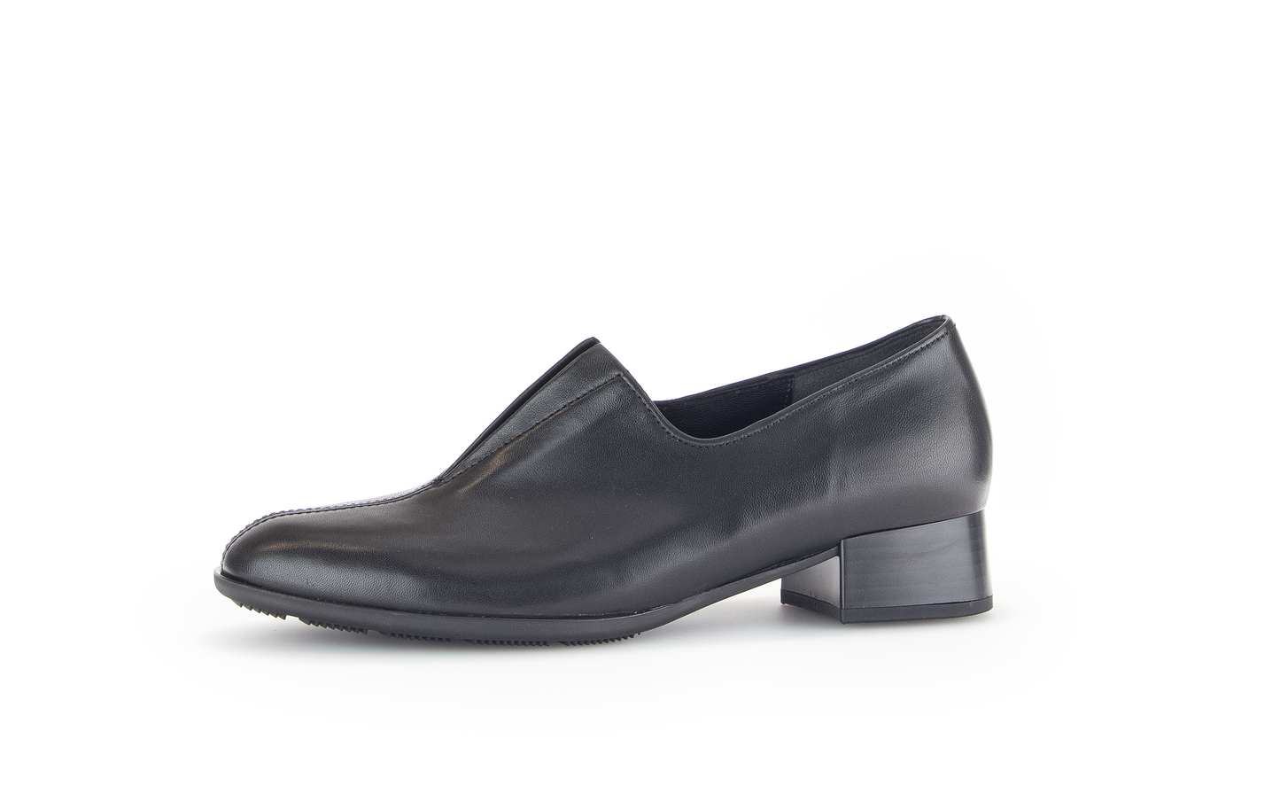 Gabor 55.282.27 Black Slip On Low Heel Shoes