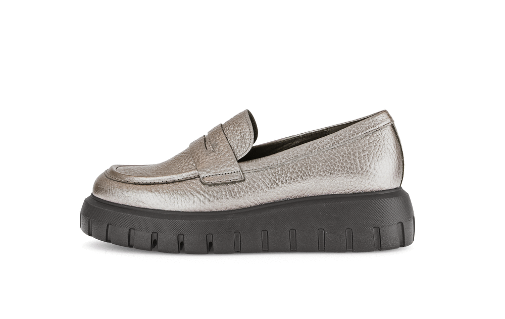 Gabor 55.300.60 Metallic Slip On Moccasins