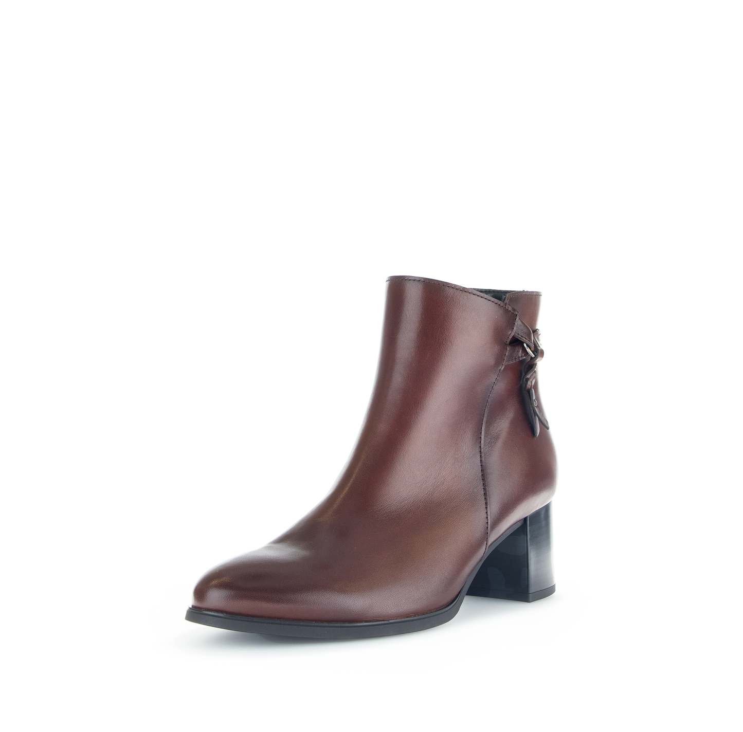 Gabor 55.692.24 Brown Ankle Boots with Side Tassel