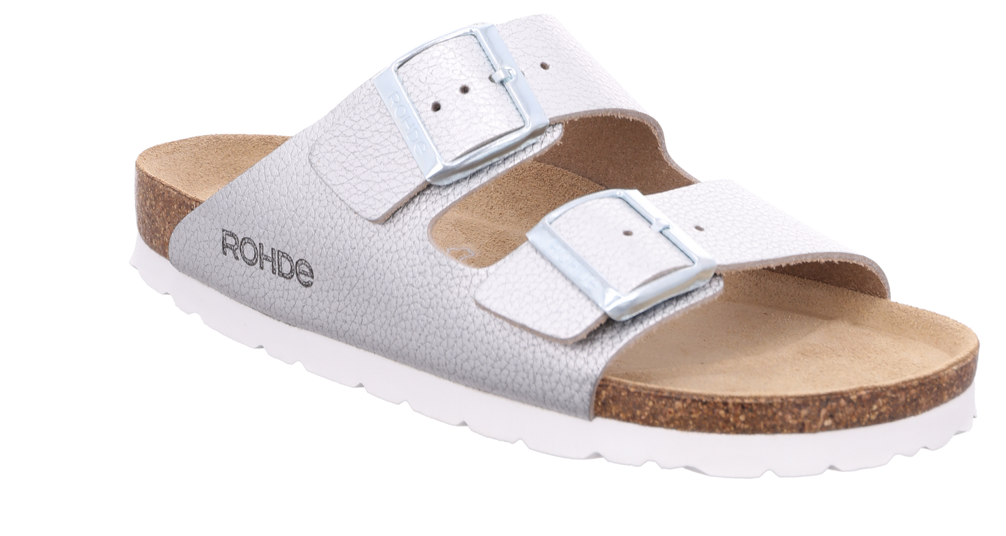 Rohde 5599 89 G Fit Alba Silver Sandals