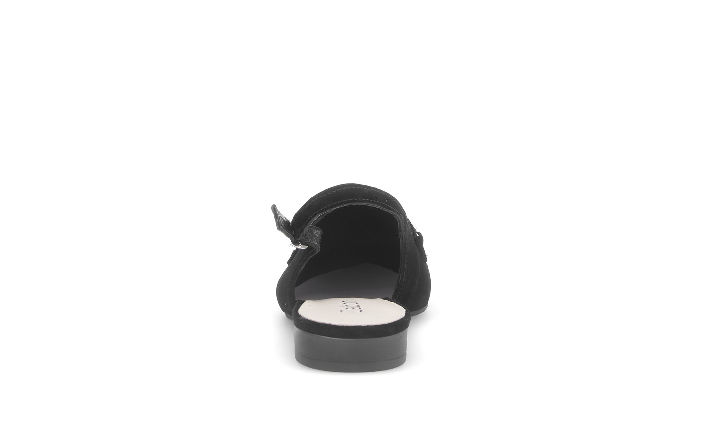 Gabor 61.531.17 Black Slingback Low Heel Pumps
