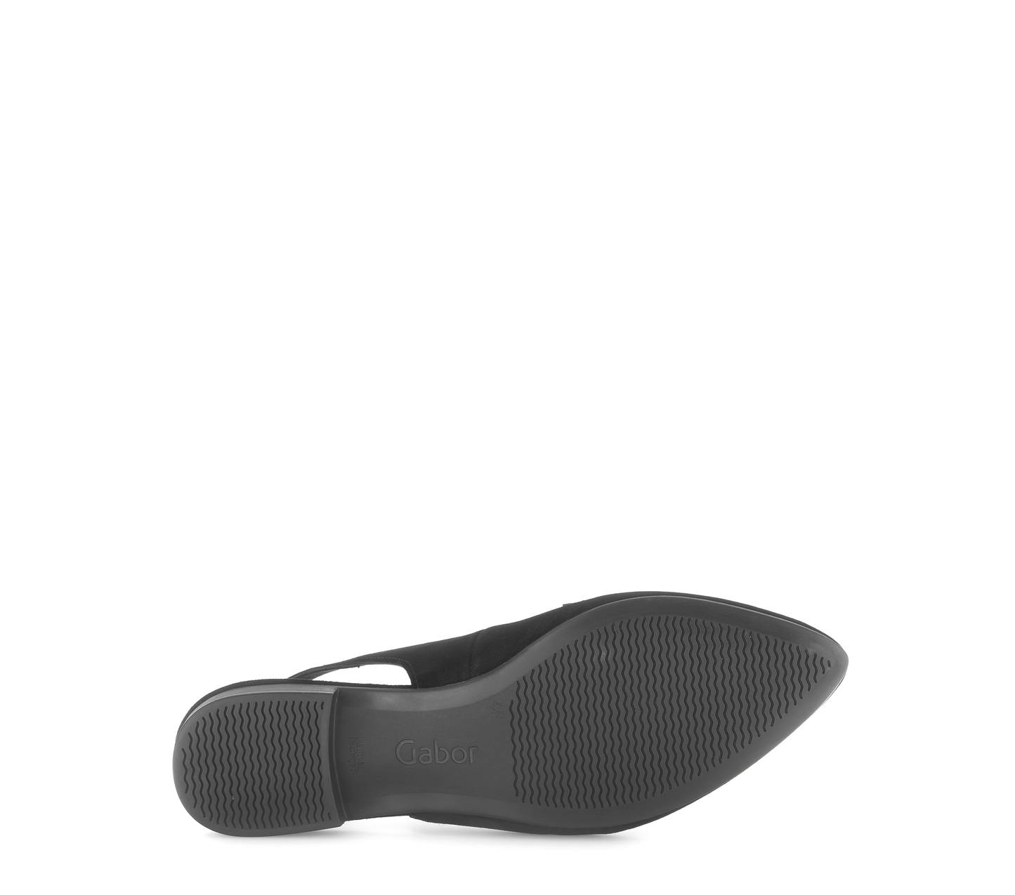 Gabor 61.531.17 Black Slingback Low Heel Pumps