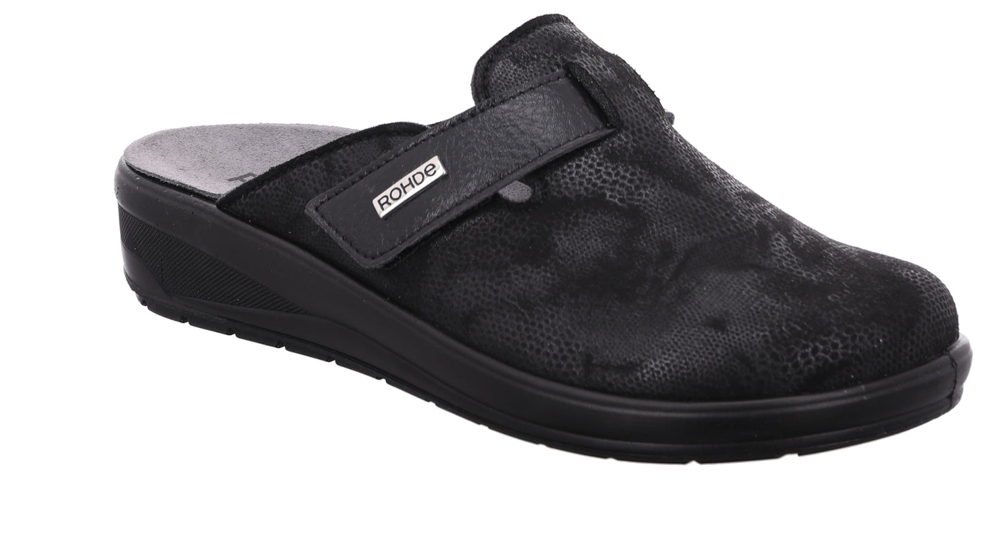 Rohde 6165 90 Black Slip On Mules